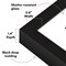Americanflat Gallery-Style Picture Frame with Mat - Showcase Artwork, Prints, and Photos - Shatter Resistant Glass - Hanging Hardware with Drywall Anchor